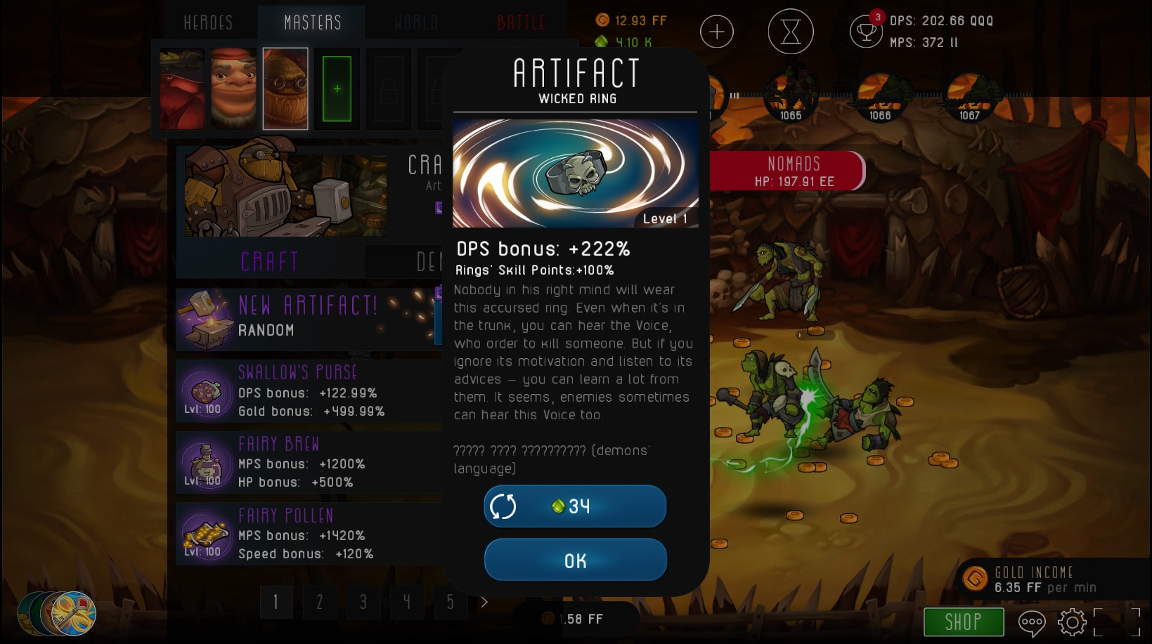 Tap Adventure: Time Travel Screenshot 5