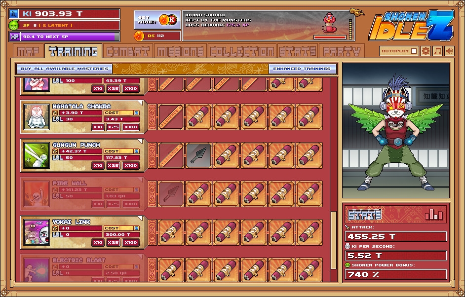 Shonen Idle Z Screenshot 3