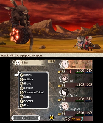 Bravely Default Screenshot 2