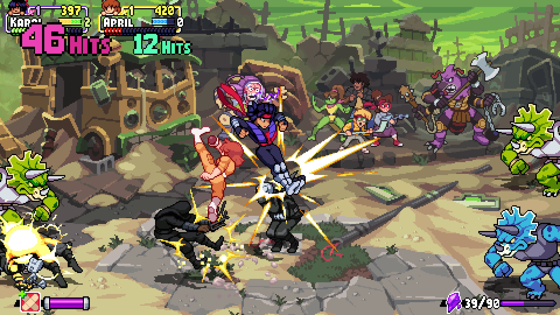 Teenage Mutant Ninja Turtles: Shredder's Revenge - Dimension Shellshock Screenshot 5