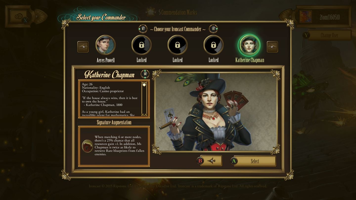 Ironcast Commander Pack