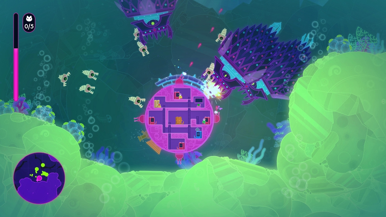 Lovers in a Dangerous Spacetime Screenshot 7