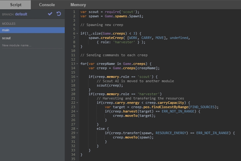 Screeps Screenshot 2