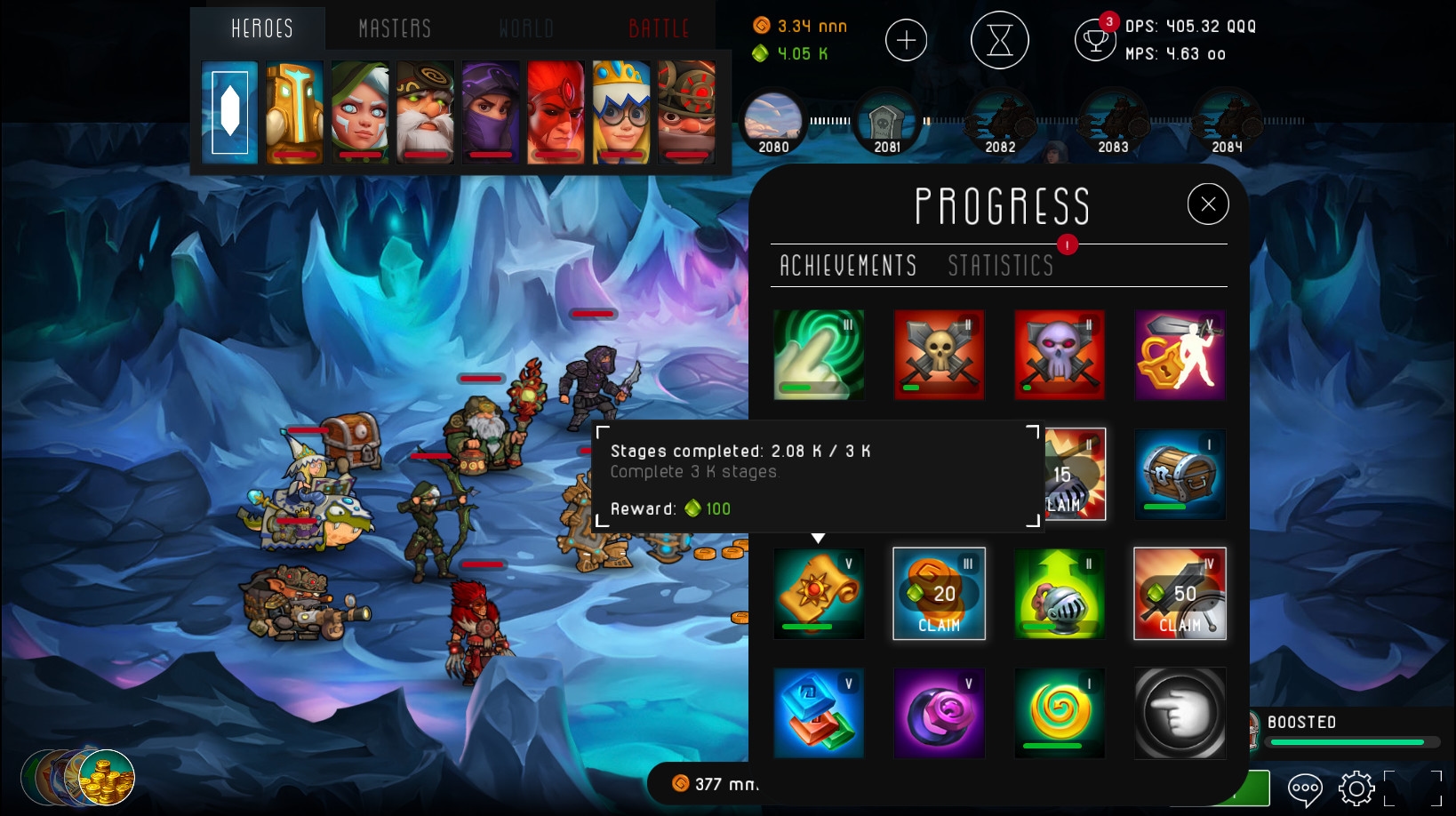 Tap Adventure: Time Travel Screenshot 4