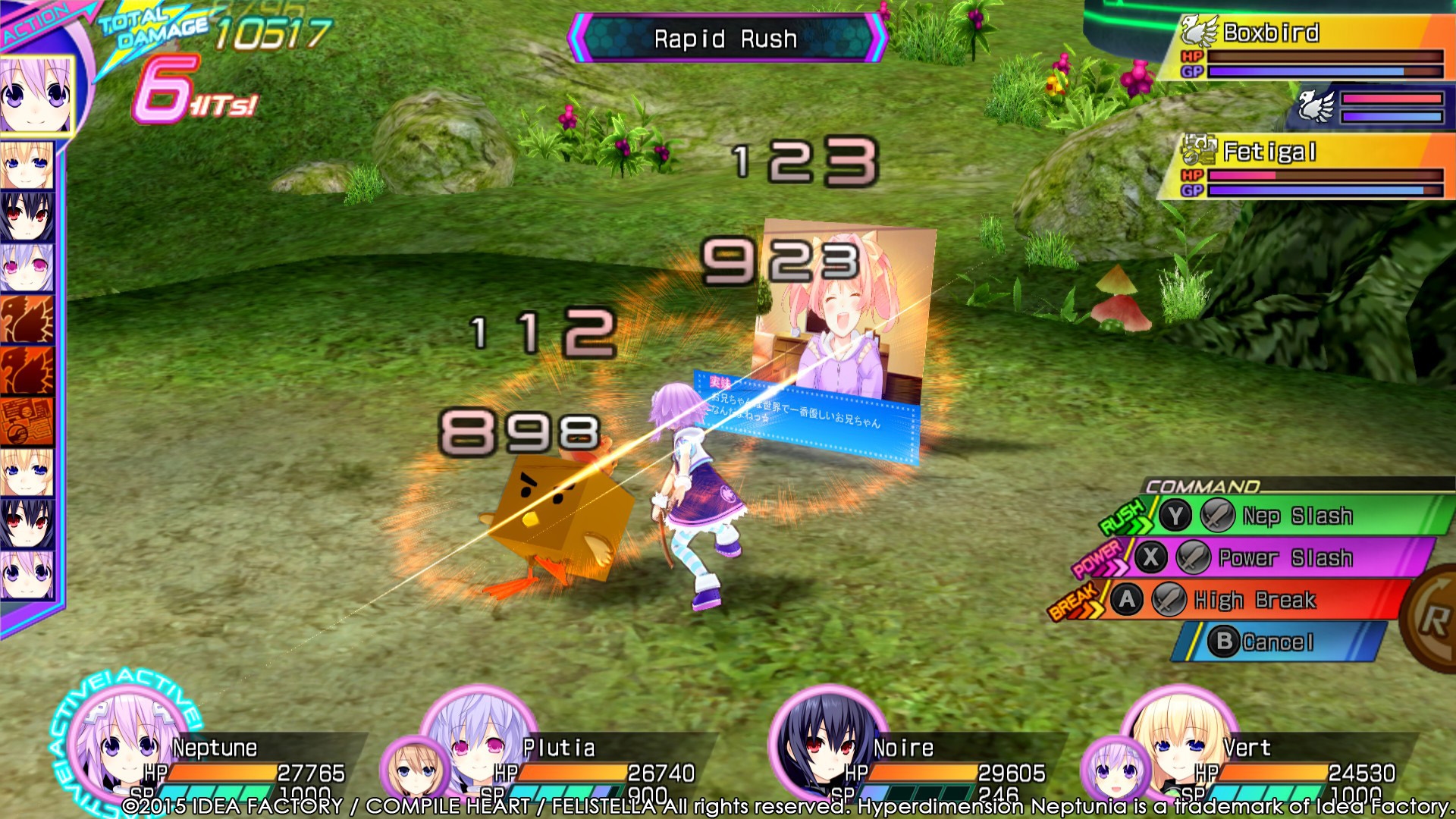 Hyperdimension Neptunia Re ; Birth3 V Generation Screenshot 3