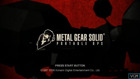 Metal Gear Solid: Portable Ops Screenshot 5