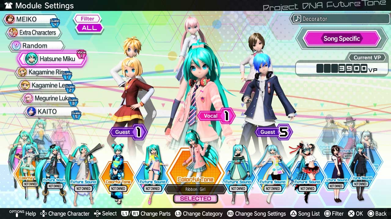 Hatsune Miku: Project DIVA Future Tone Screenshot 2