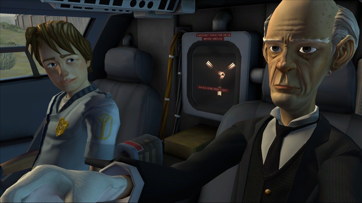 Back to the Future: The Game - Episode 4. Double Visions Screenshot 4