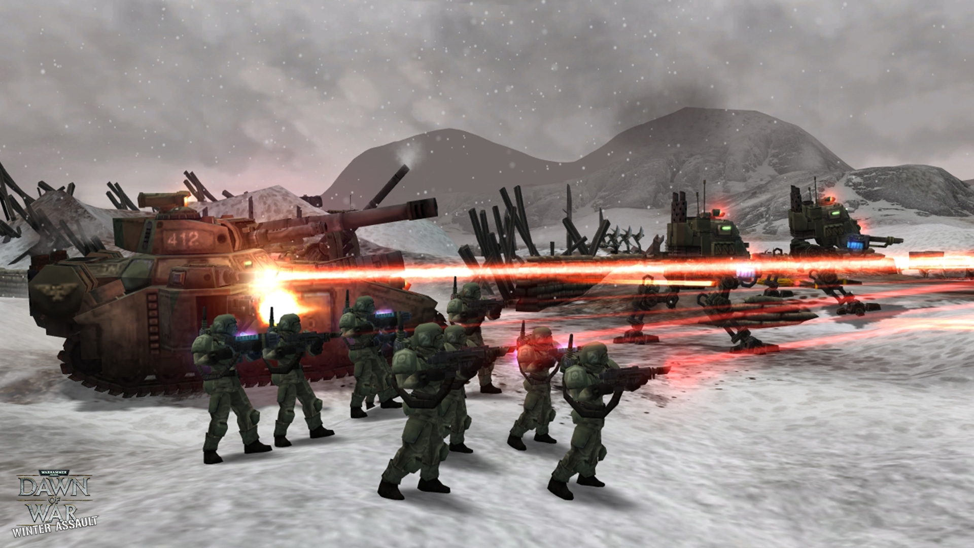 Warhammer 40,000: Dawn of War – Winter Assault Screenshot 2