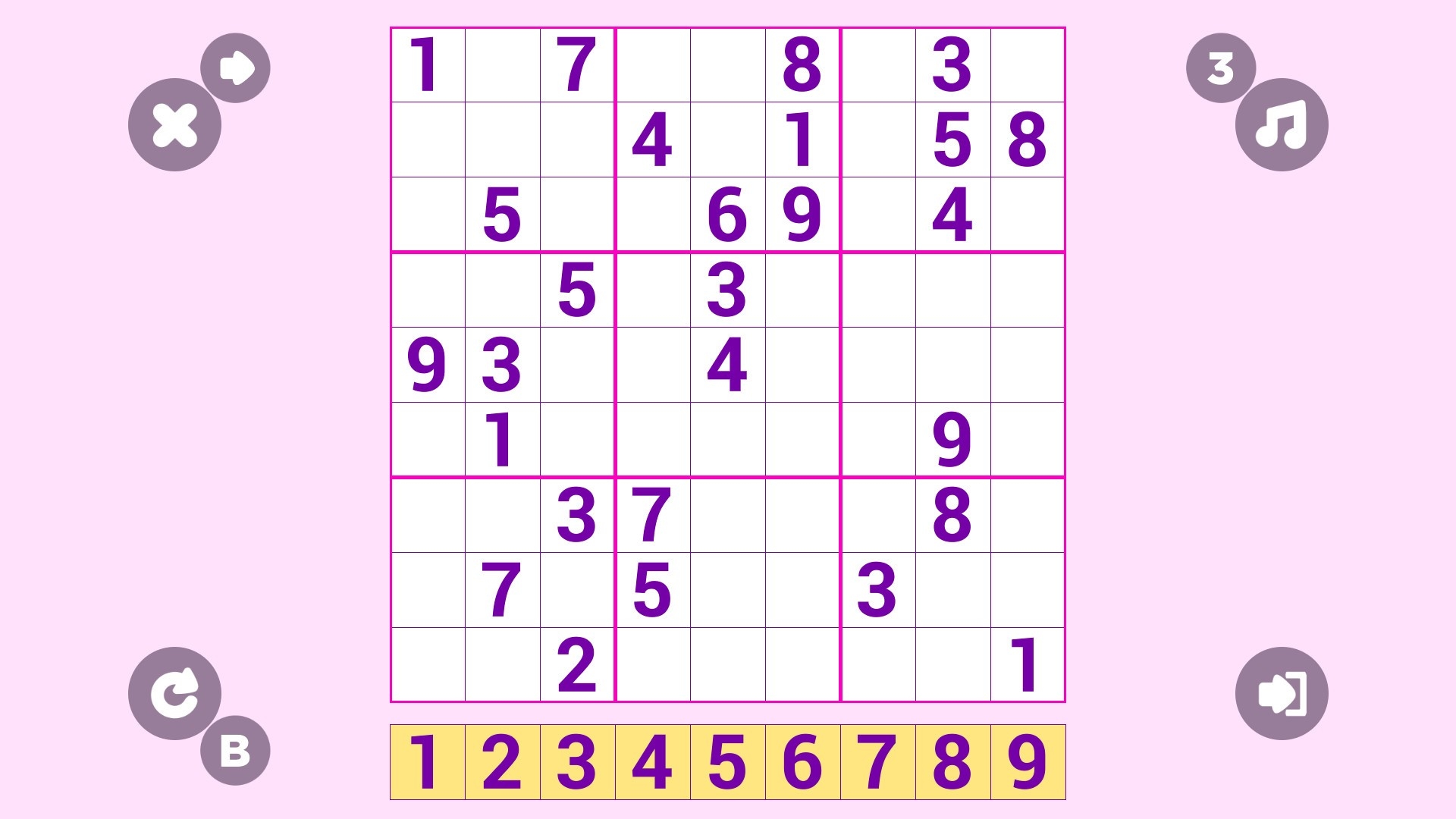 Sudoku Screenshot 1