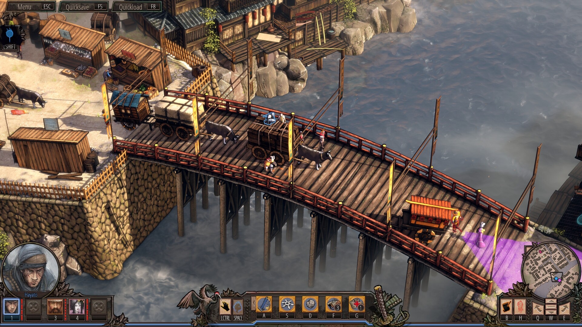Shadow Tactics: Aiko's Choice Screenshot 2