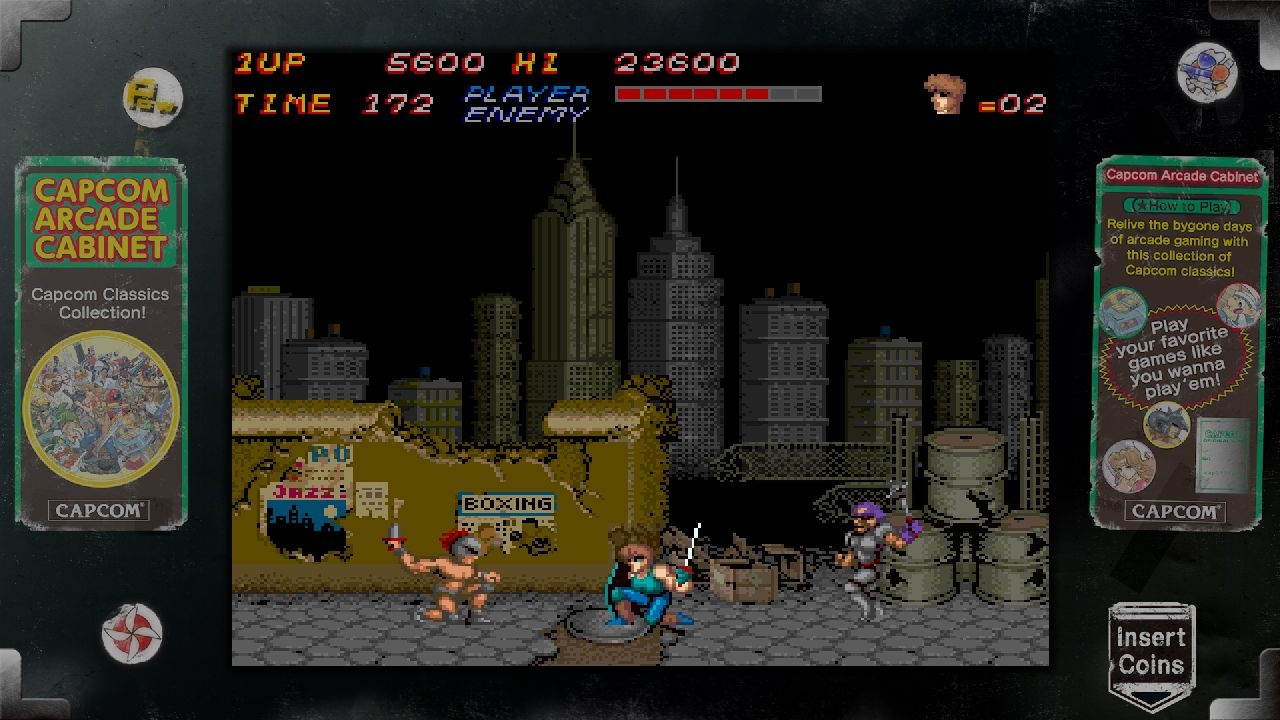 CAPCOM ARCADE CABINET Screenshot 2