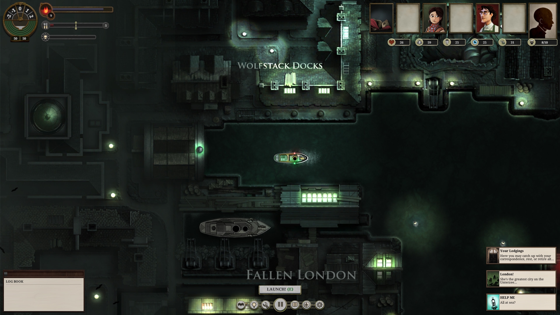 Sunless Sea Screenshot 6