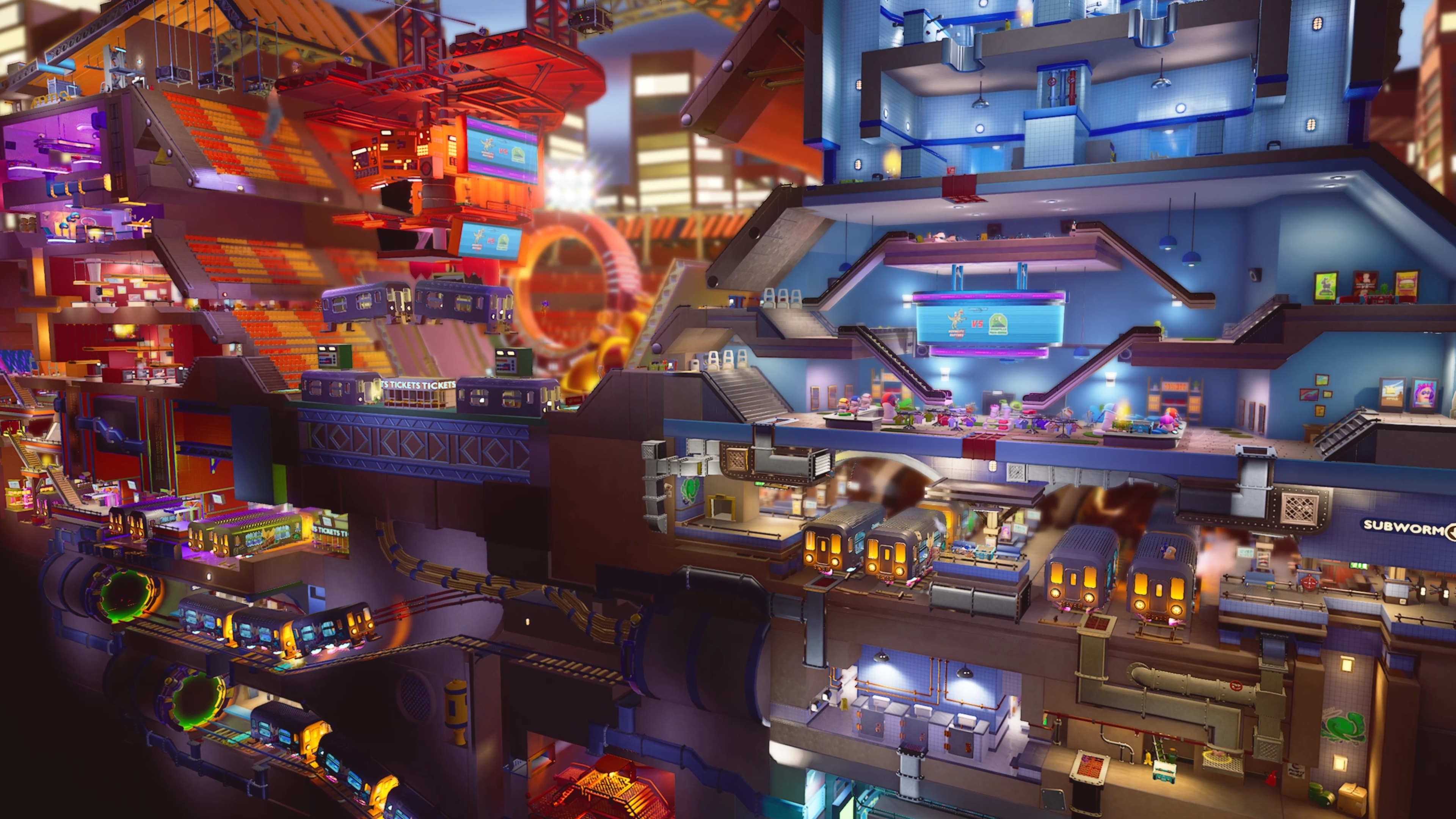 Worms Rumble Beta Screenshot 3