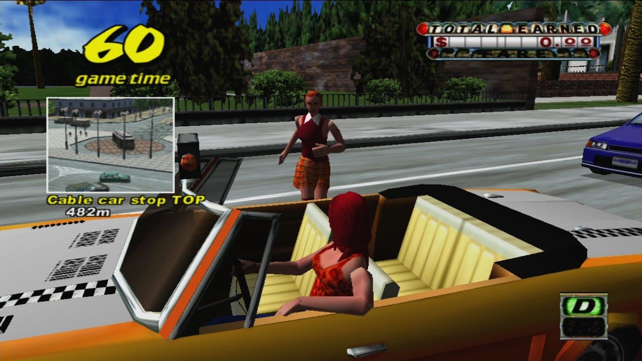Crazy Taxi (1999) Screenshot 2