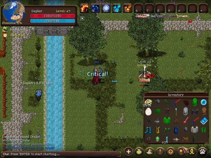 Orake 2D MMORPG Screenshot 5