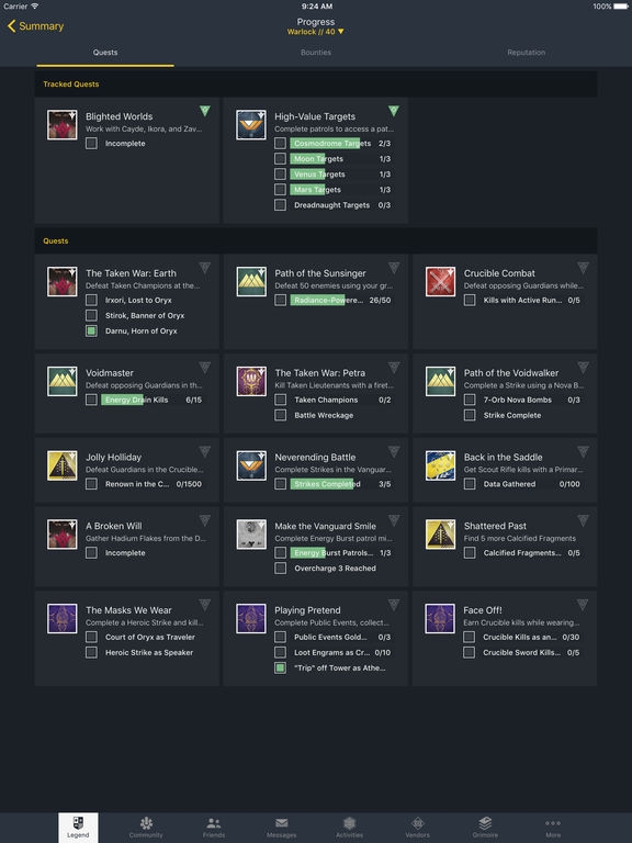Destiny Companion Screenshot 3