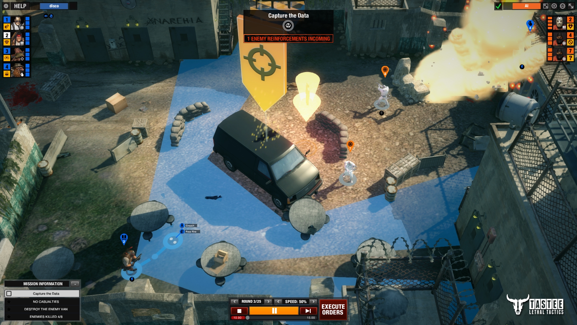 TASTEE: Lethal Tactics Screenshot 4