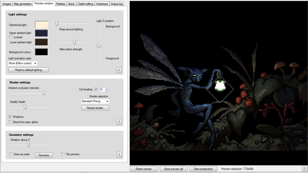 Sprite Lamp Screenshot 5