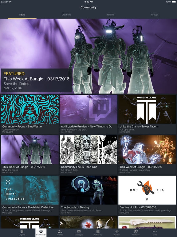 Destiny Companion Screenshot 2