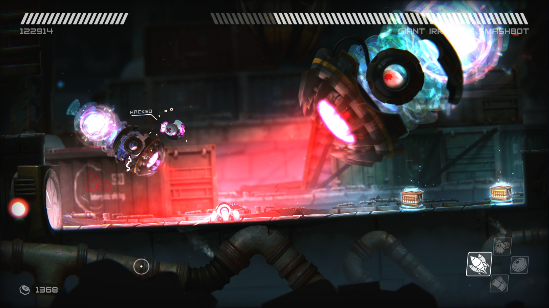 RIVE: Wreck, Hack, Die, Retry! Screenshot 2