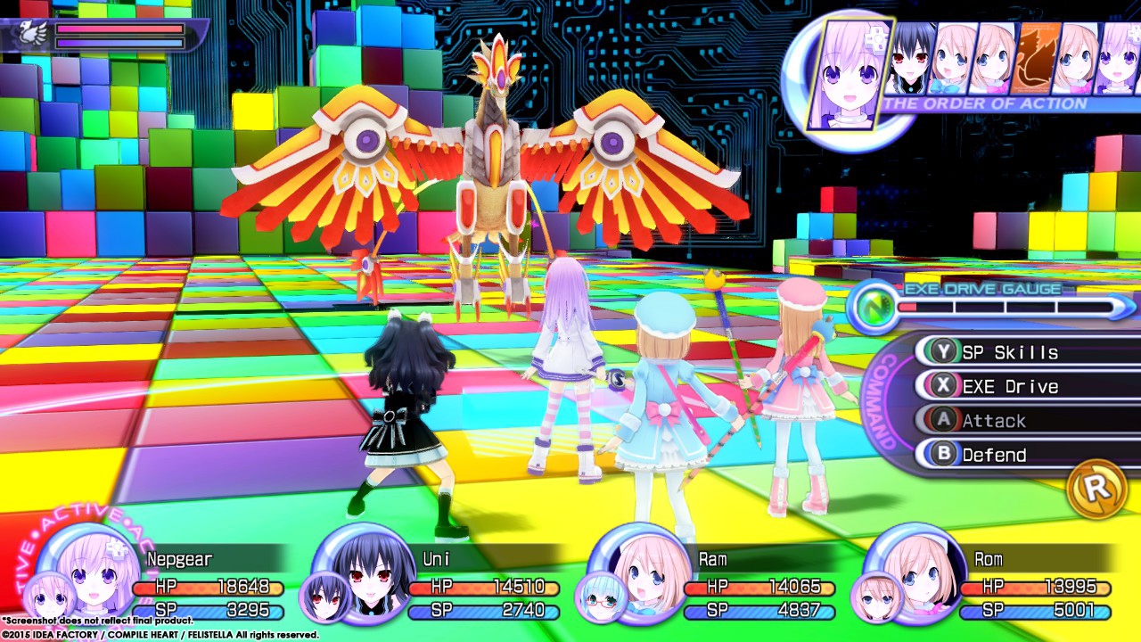 Hyperdimension Neptunia Re ; Birth2 Sisters Generation Screenshot 1