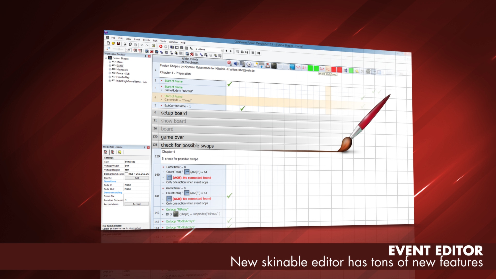 Clickteam Fusion 2.5 Screenshot 3