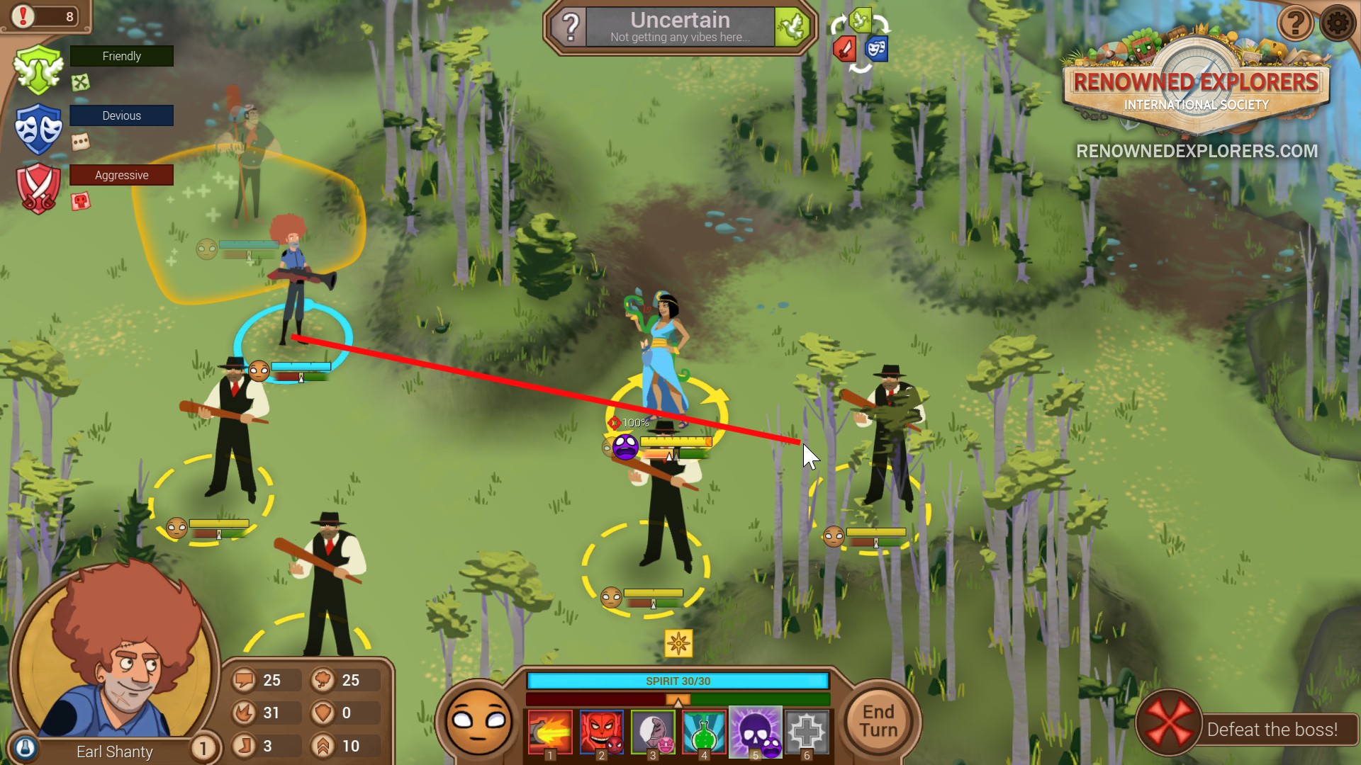 Renowned Explorers: International Society Screenshot 1