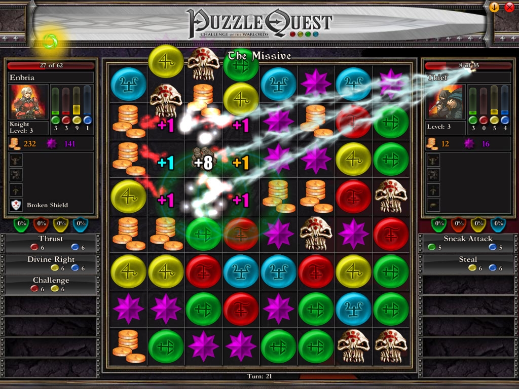 Puzzle Quest: Challenge of the Warlords Screenshot 6