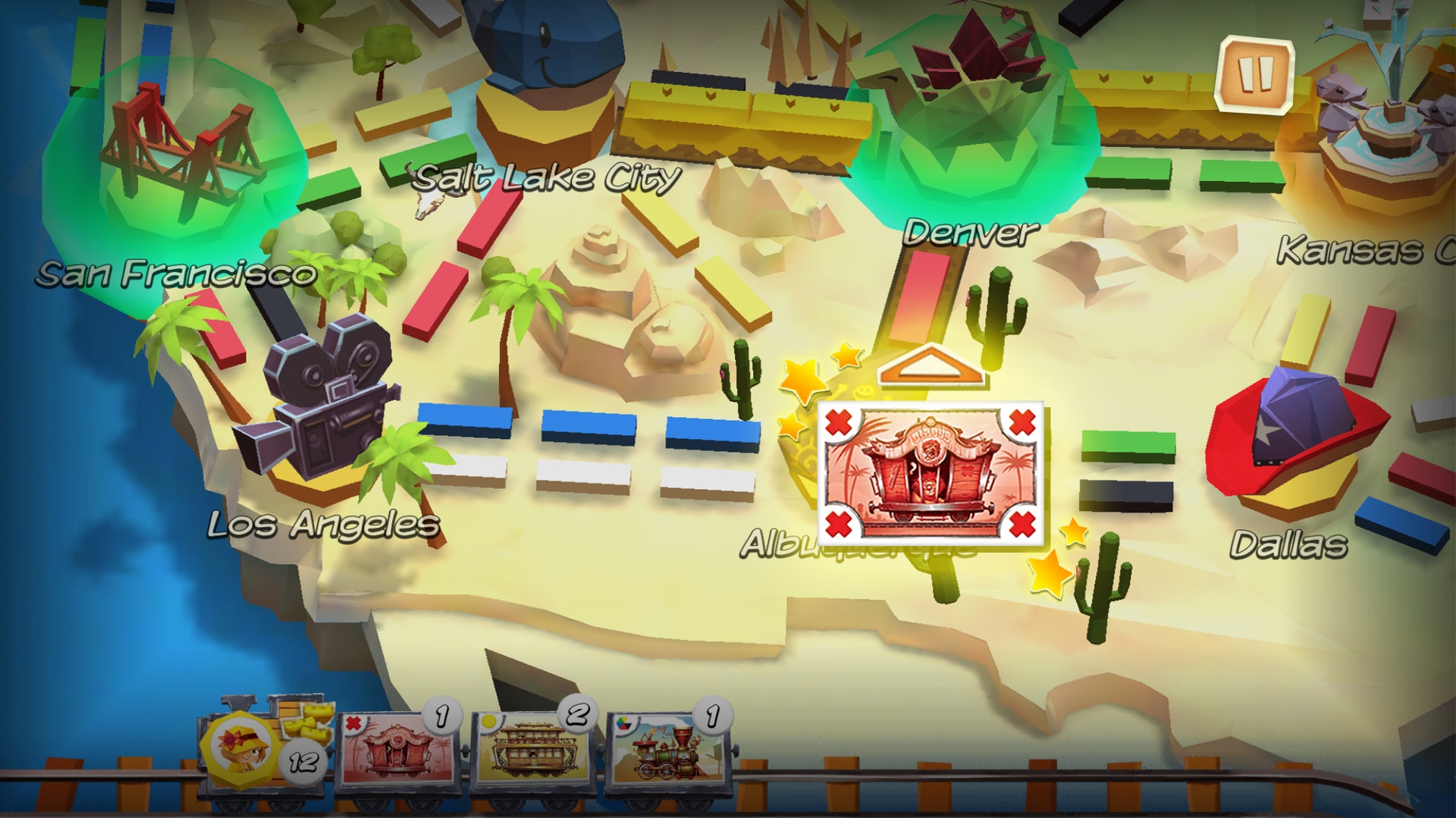Ticket to Ride: First Journey Screenshot 5