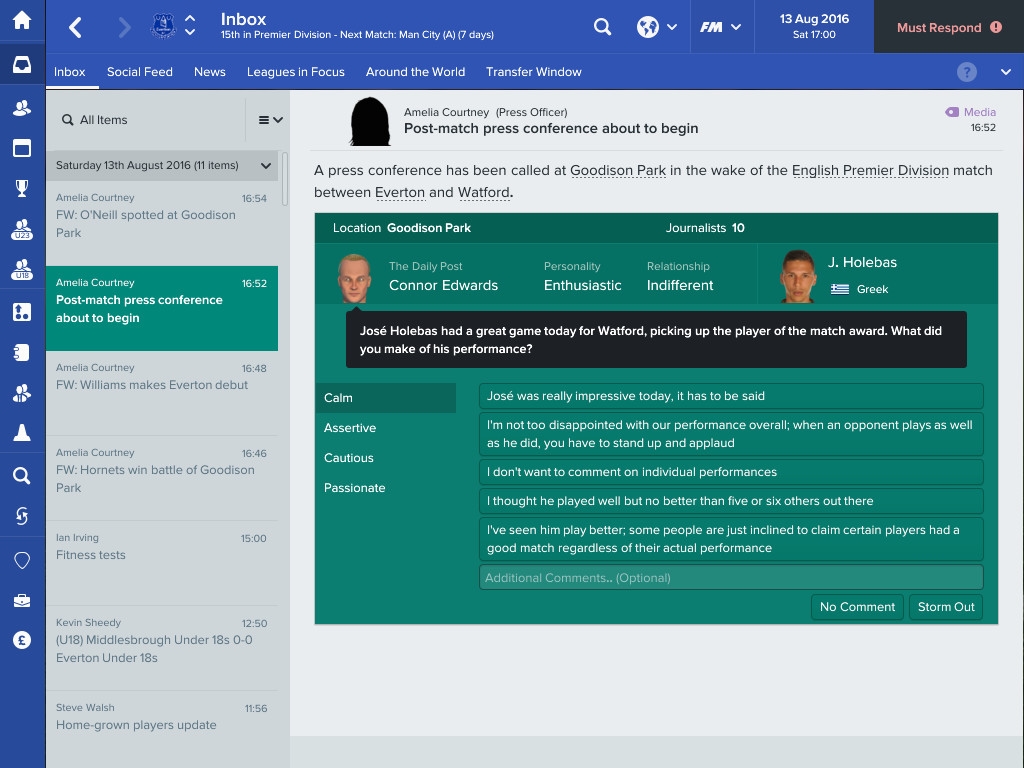 Football Manager 2017 Screenshot 5