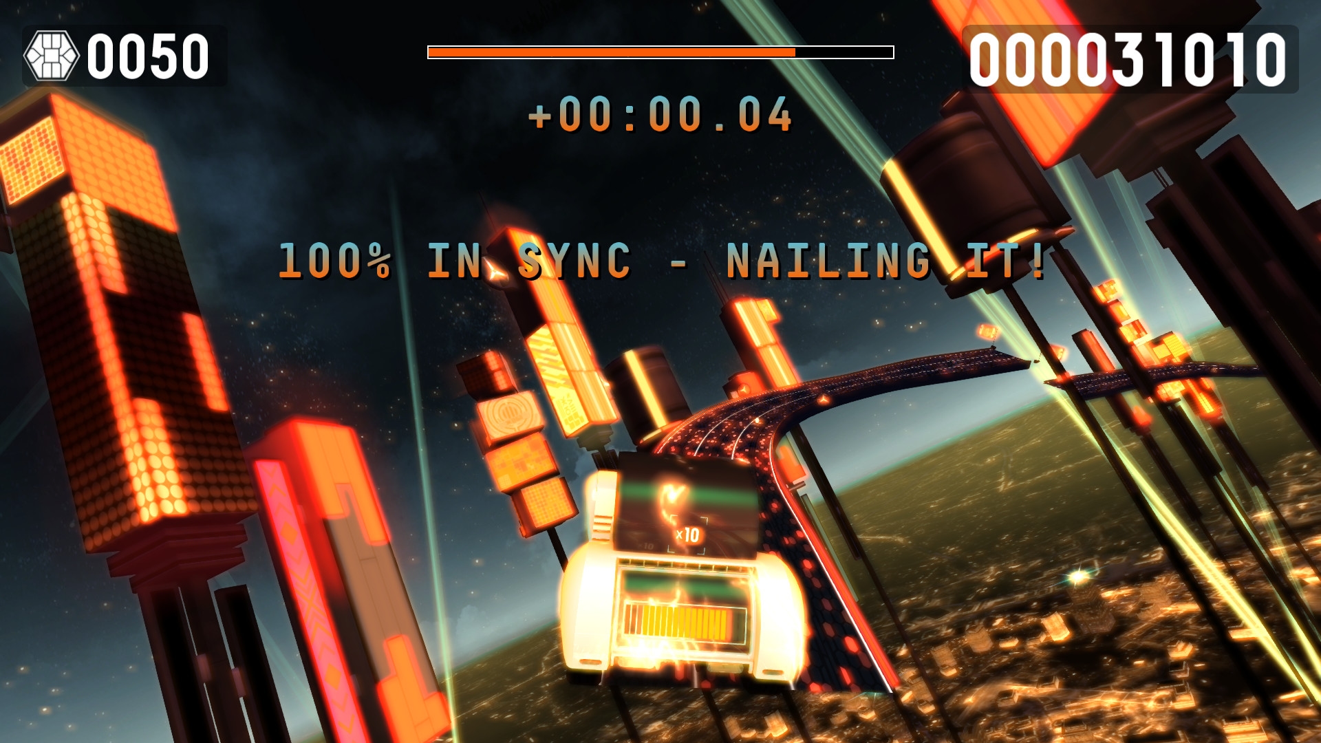 Riff Racer - Race Your Music! Screenshot 2