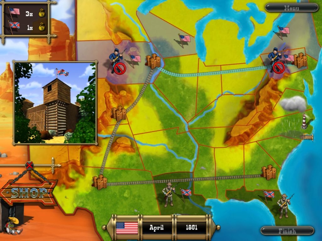 The Bluecoats: North vs South Screenshot 7