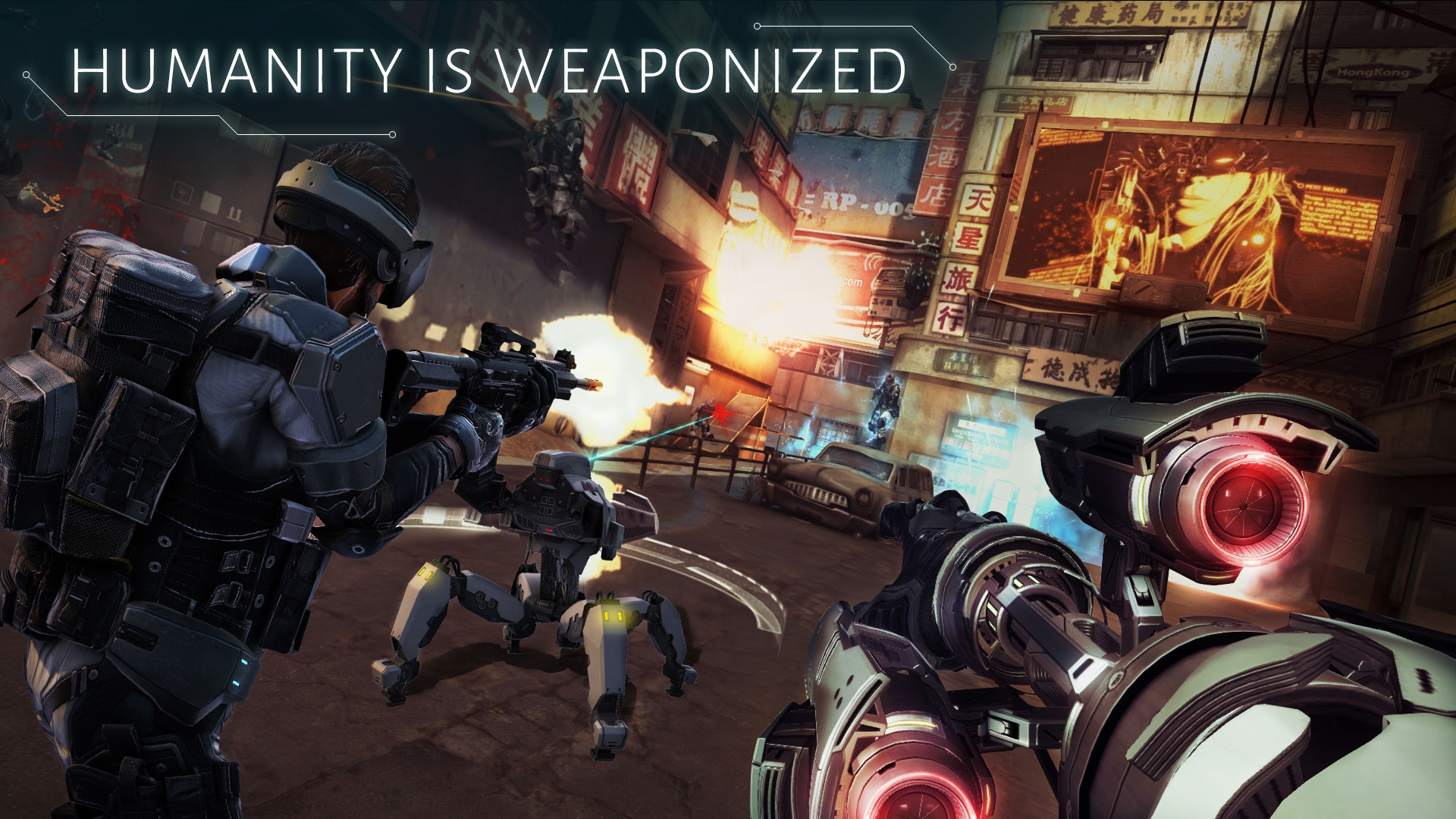 Ghost in the Shell: Stand Alone Complex - First Assault Online Screenshot 1