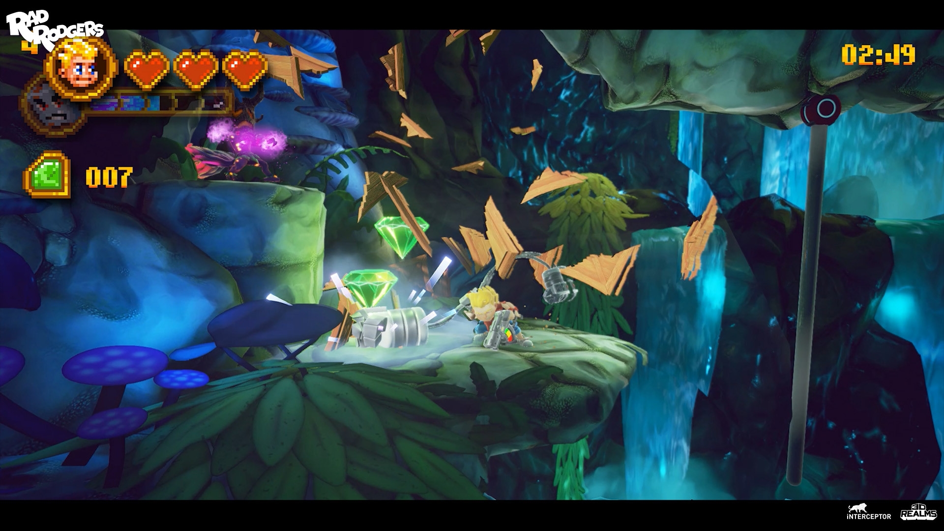 Rad Rodgers: World One Screenshot 2