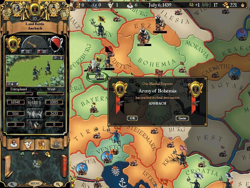 Europa Universalis II Screenshot 7