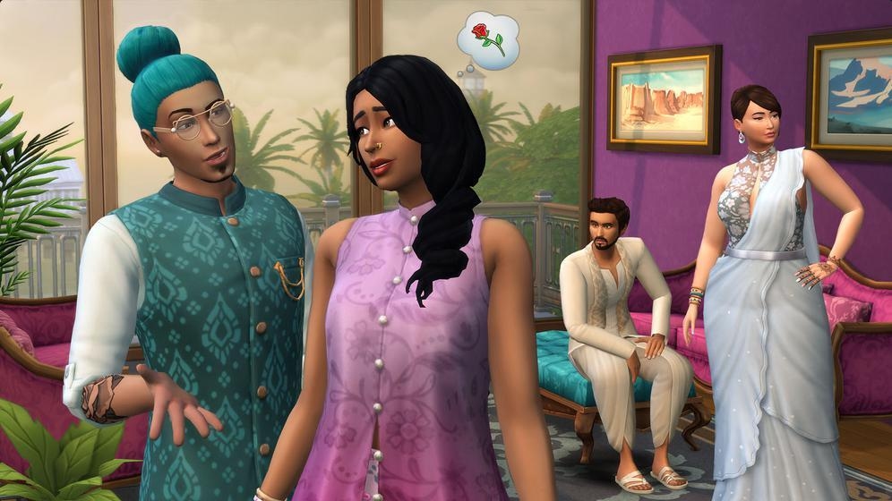 The Sims 4 Fashion Street Kit Screenshot 3