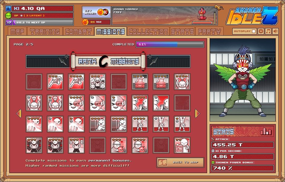 Shonen Idle Z Screenshot 2