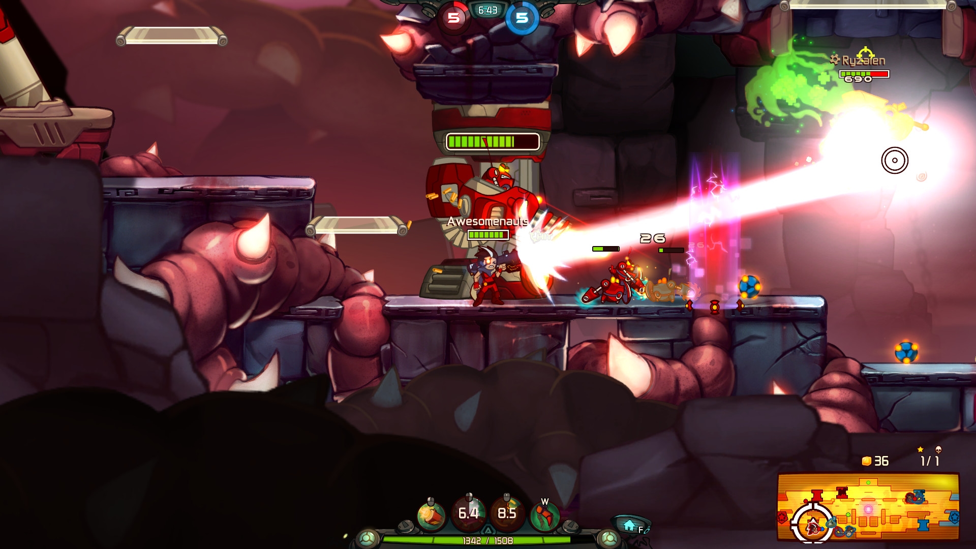 Awesomenauts Screenshot 7