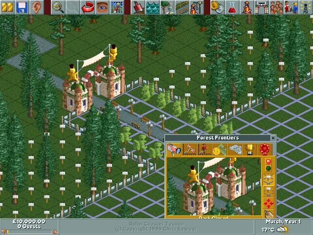 RollerCoaster Tycoon Screenshot 4