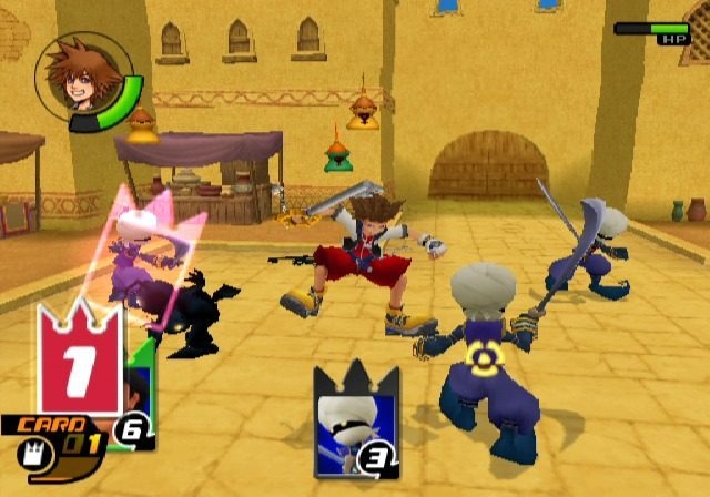 Kingdom Hearts Re: Chain of Memories Screenshot 6