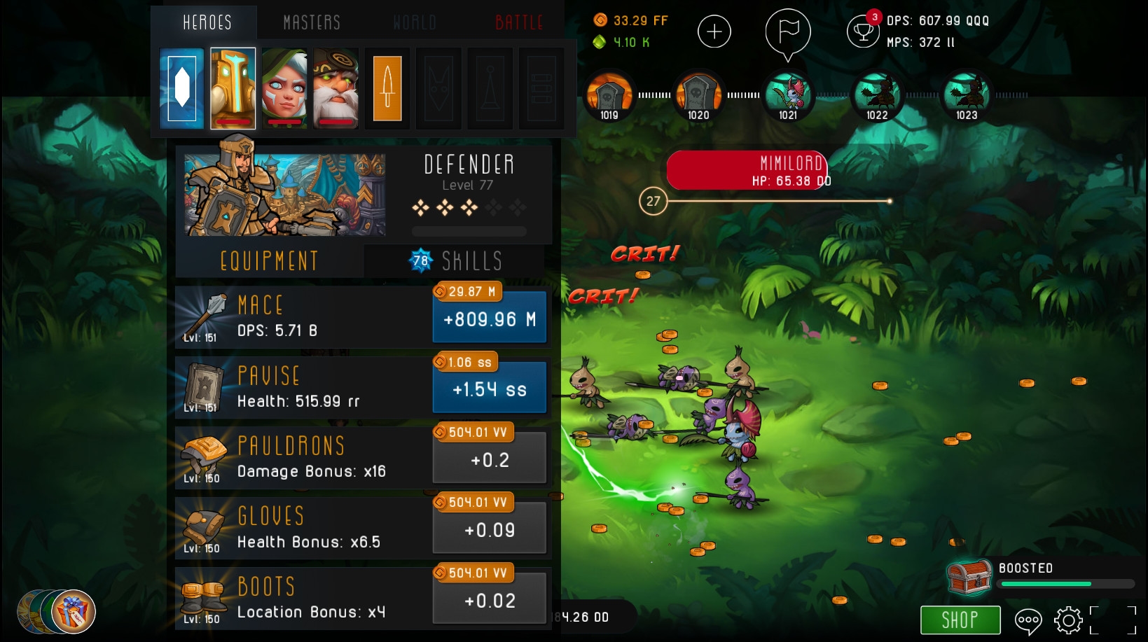 Tap Adventure: Time Travel Screenshot 2