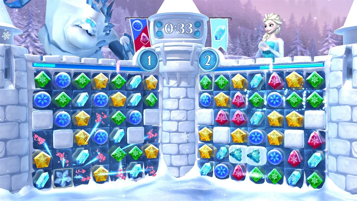 Frozen Free Fall: Snowball Fight Screenshot 4