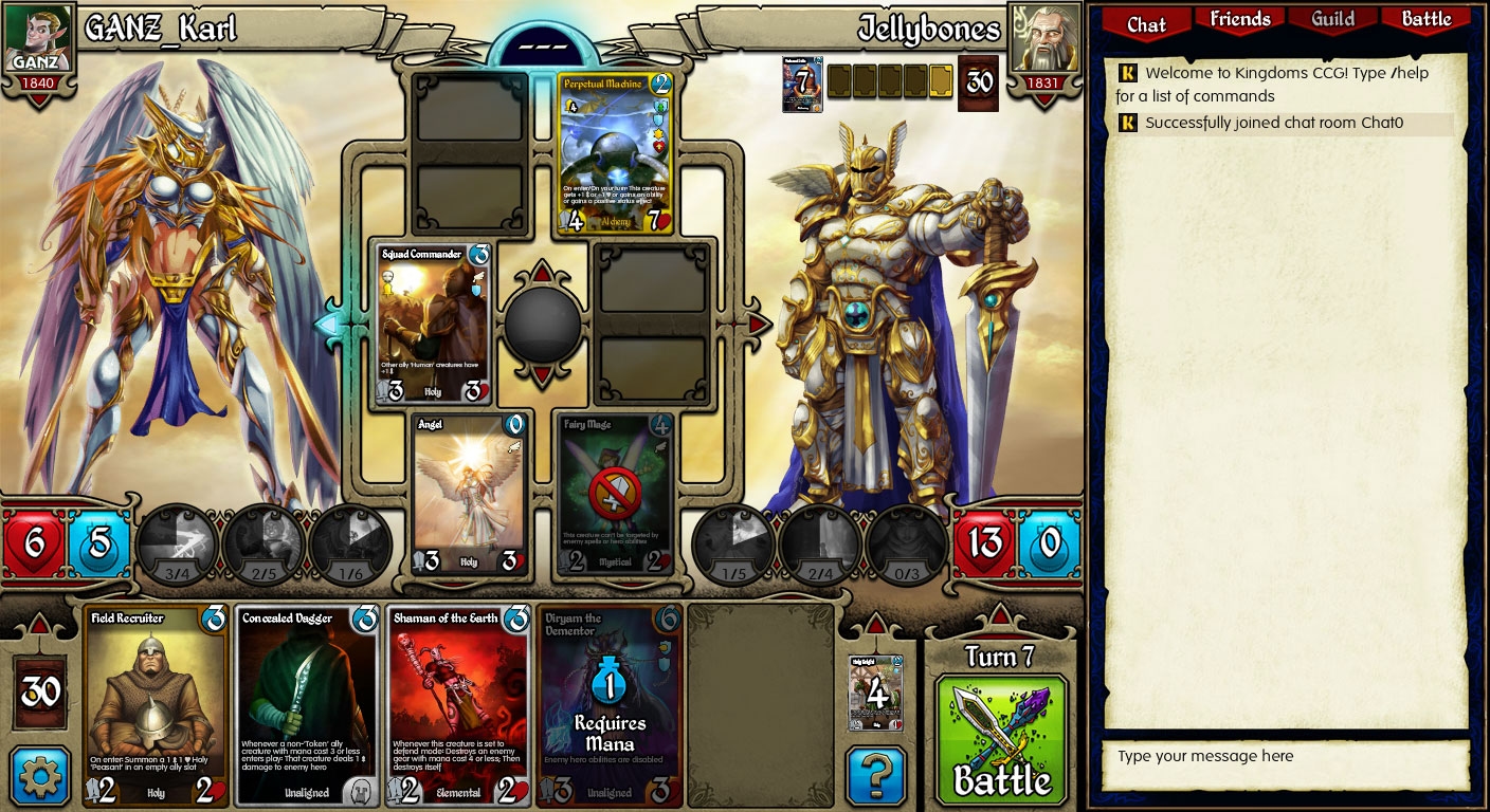 Kingdoms CCG Screenshot 3
