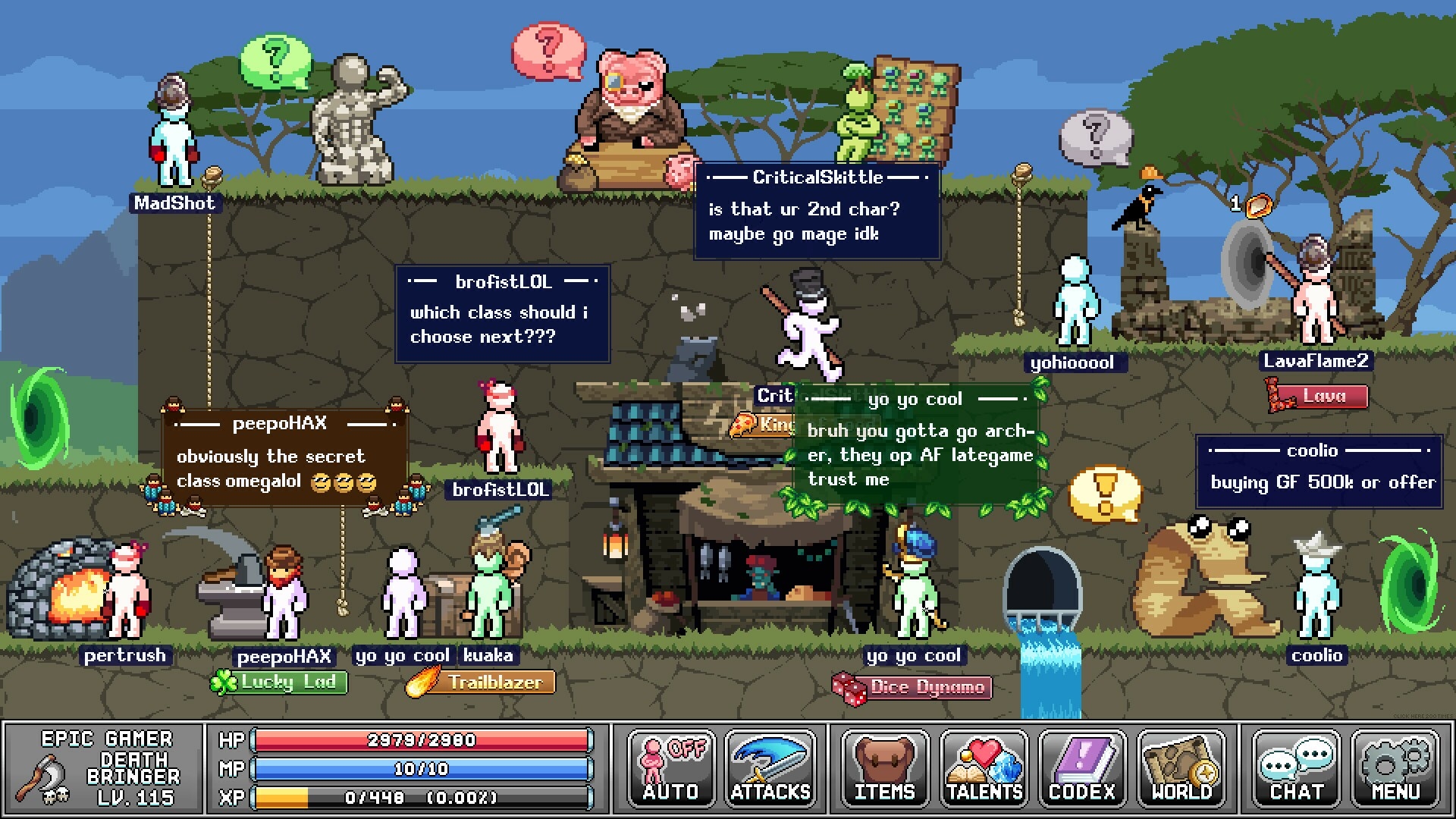 Legends of Idleon MMO Screenshot 2