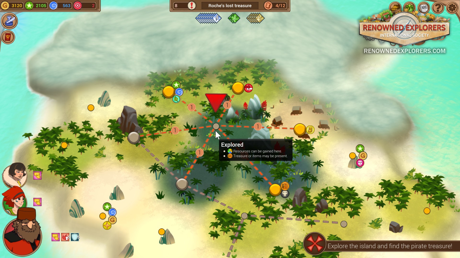Renowned Explorers: International Society Screenshot 2