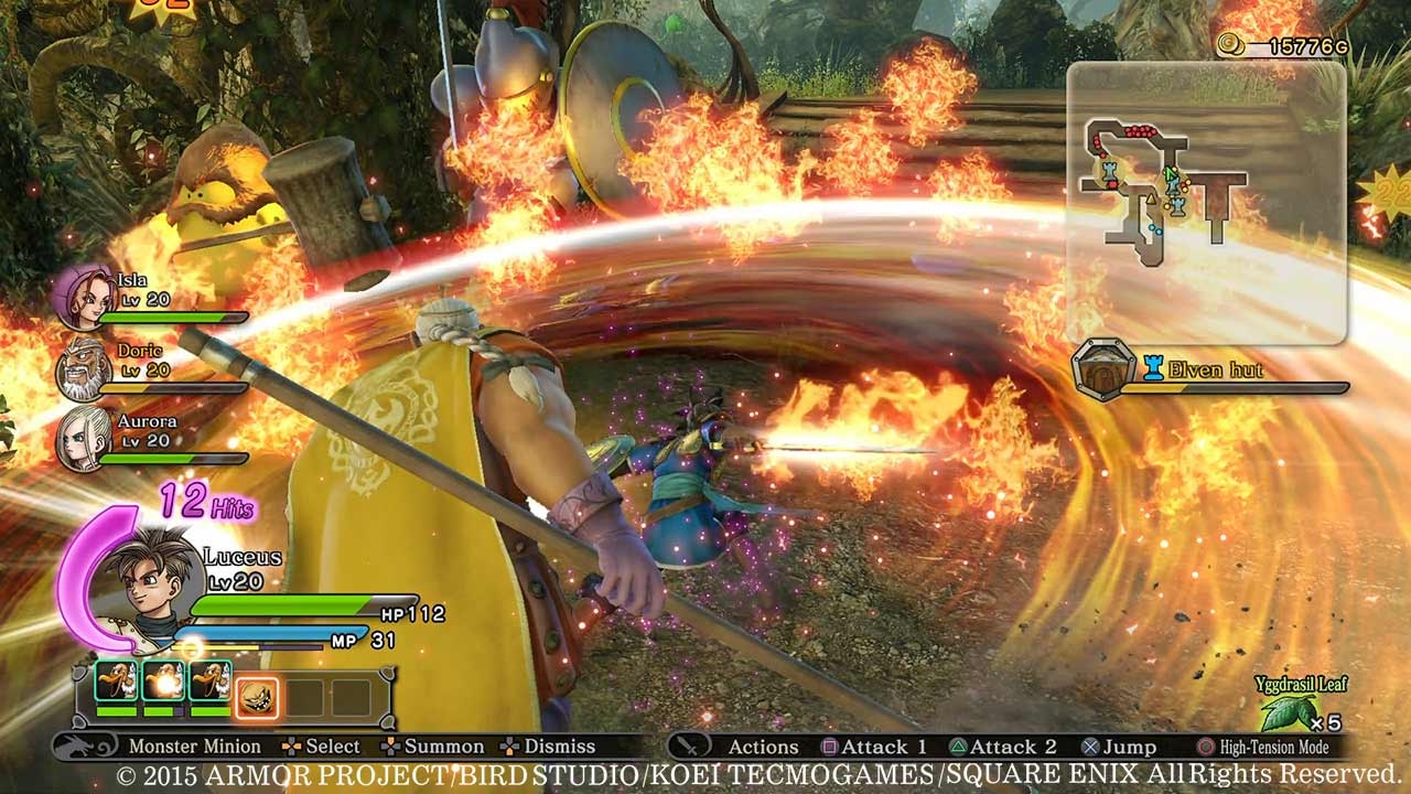 DRAGON QUEST HEROES: The World Tree's Woe and the Blight Below Screenshot 3