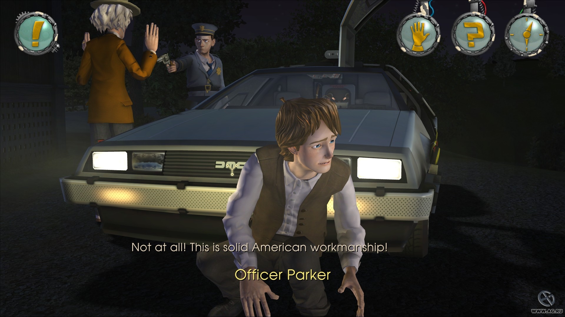 Back to the Future: The Game - Episode 2. Get Tannen Screenshot 3
