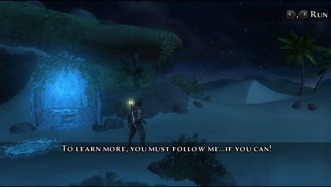 Prince of Persia: The Forgotten Sands (PSP) Screenshot 2