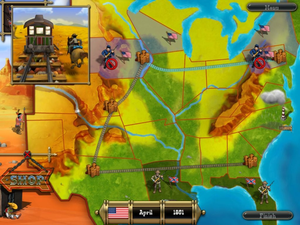 The Bluecoats: North vs South Screenshot 3